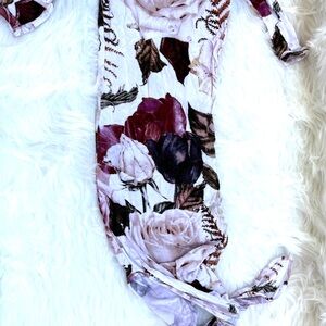 Posh Peanut floral knotted gown